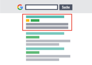Google AdWords Suchergebnisse