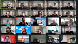 Screenshot des Meetings