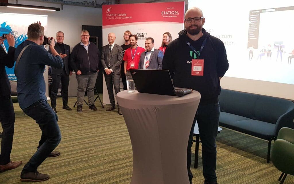 weclapp auf der Startup Safari