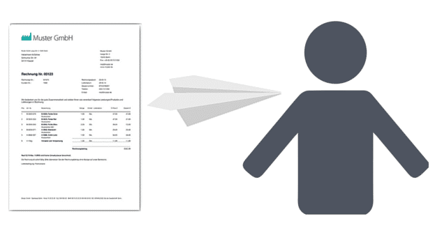 Bilddarstellung von Kauf auf Rechnung