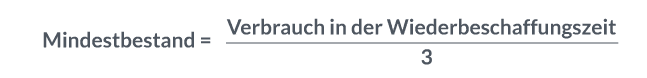 Mindestbestand Meldebestand Höchstbestand Formel Lagerbestand einfach erklärt • Alles was du wissen musst!