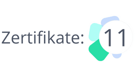 Sie besitzen 11 Zertifikate