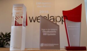 Auszeichnungen ERP-System des Jahres 2018