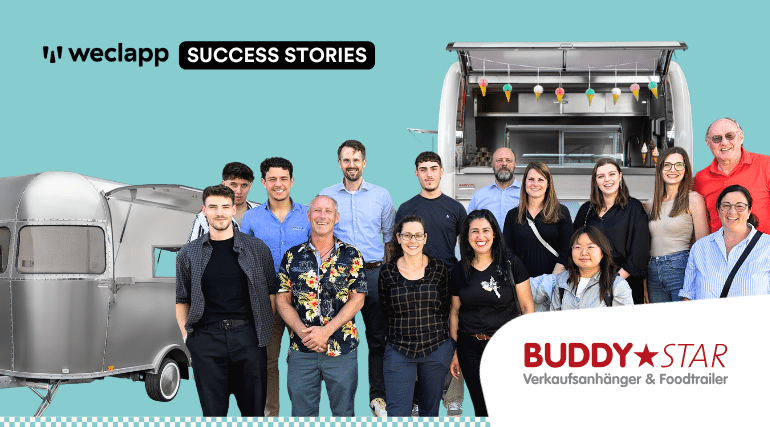 Buddy Stars weclapp Kunde - Banner Blogpost