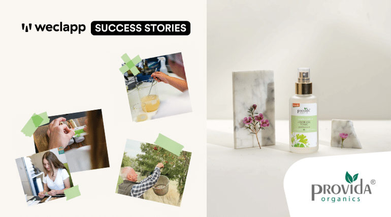 Beitragsbild der Customer Success Story mit Provida Organics