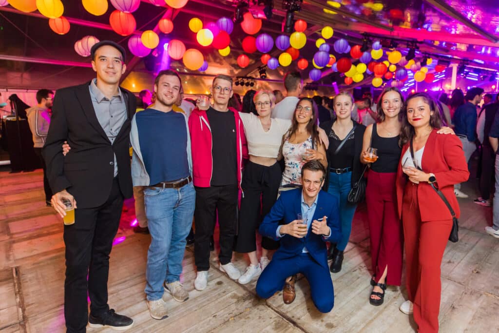 weclapp Team auf der Summer Party