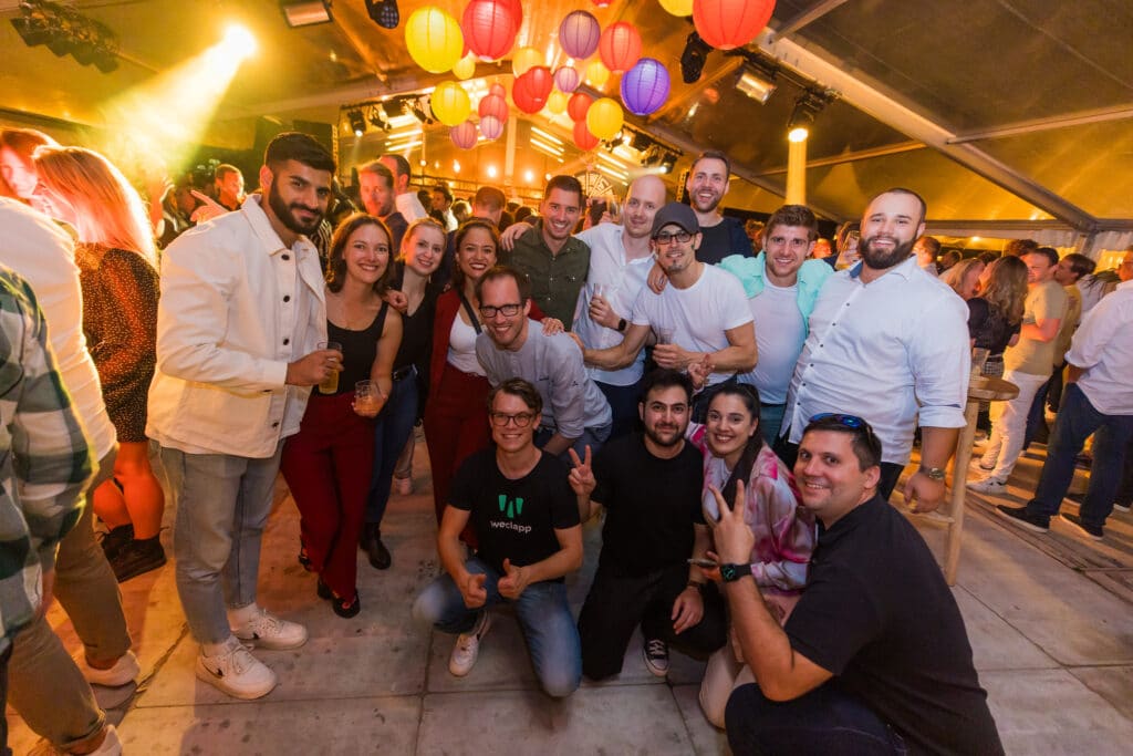 Sommerparty bei exact in Holland
