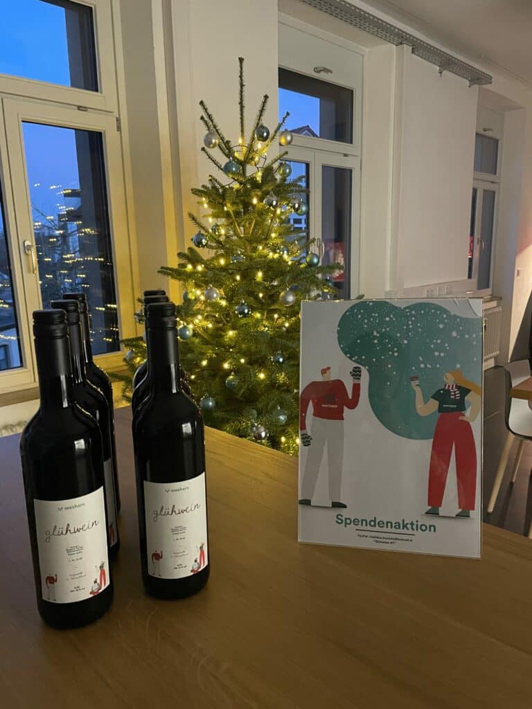 weclapp Weihnachtsspendenaktion