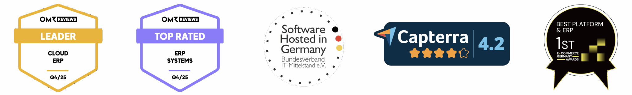weclapp Zertifizierungen