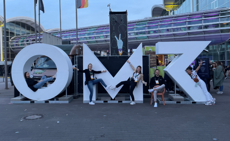 Team weclapp auf OMR Festival 2023