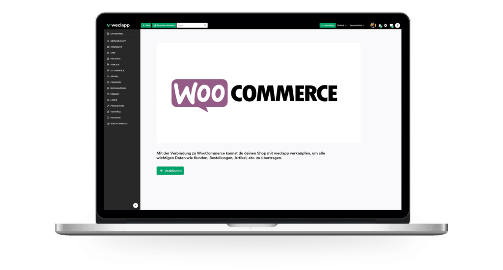 weclapp Integration WooCommerce
