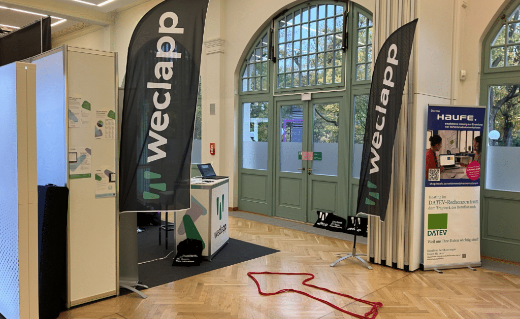 weclapp bei der TAXarena in Leipzig