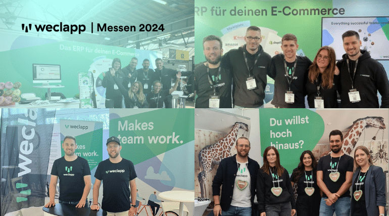 Menschen auf Messen zum Thema ERP Cloud Lösung