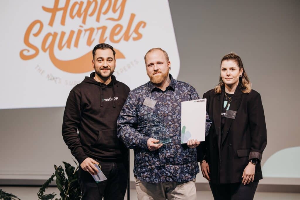 Happy Squirrels gewinnt Award