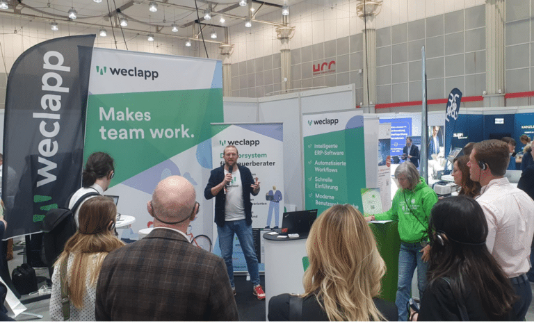 weclapp bei der TAXarena in Hannover 2024