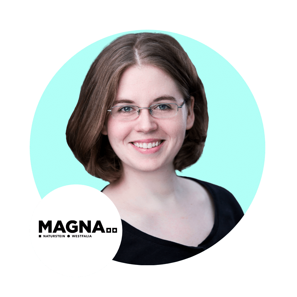 Bild von Projektmanagerin Iris Hoffmann der MAGNA Glaskeramik GmbH