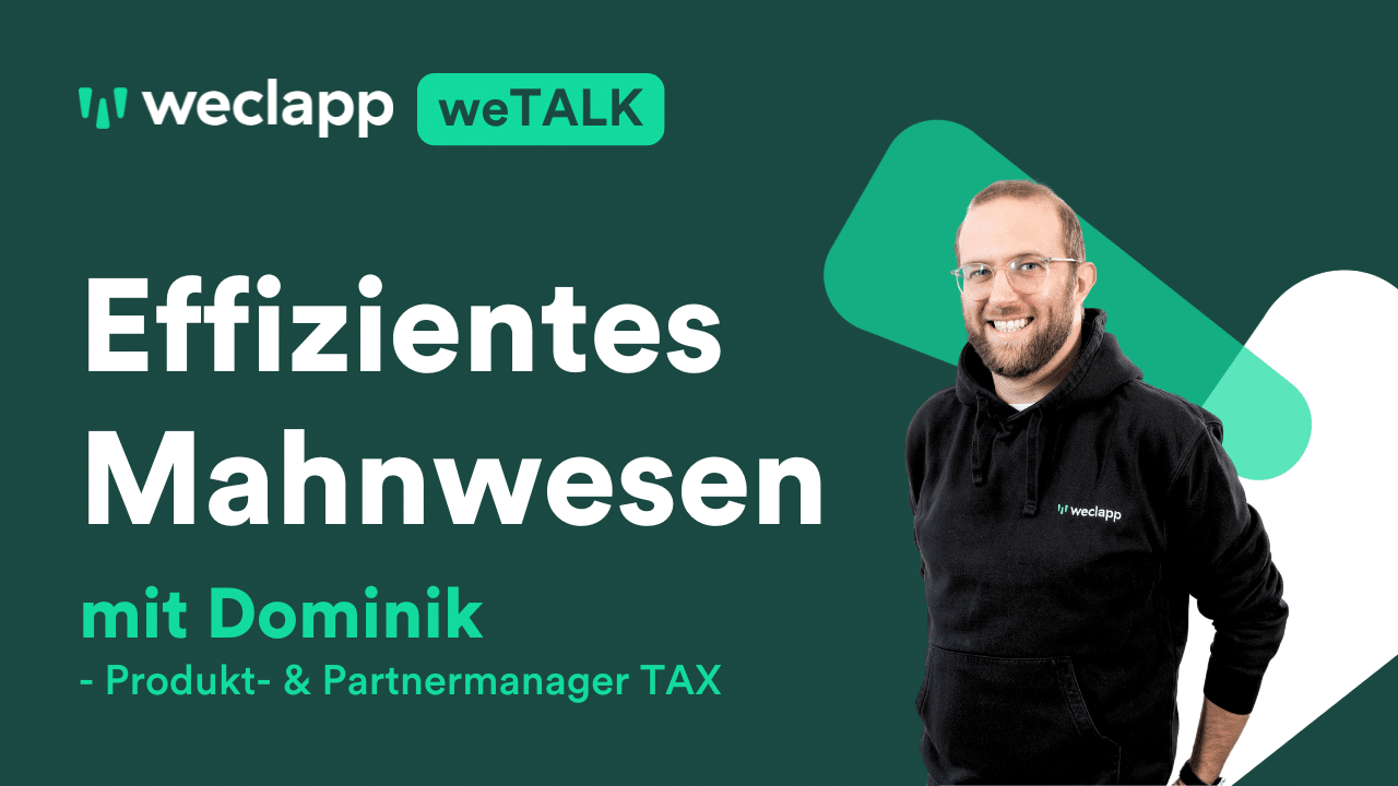 Effizientes Mahnwesen