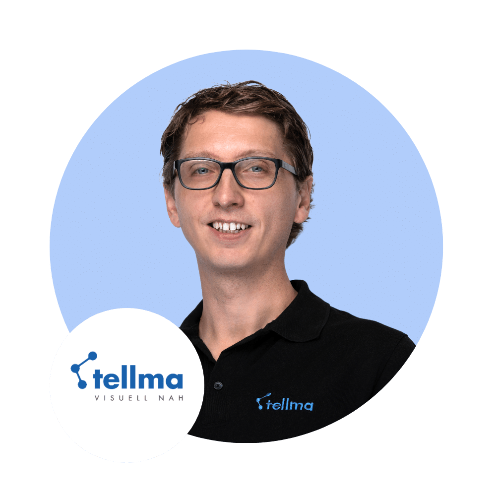Florian Hutter, Geschäftsführer der tellma GmbH