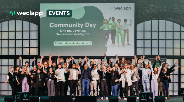 Beitragsbild des weclapp Community Day 2025
