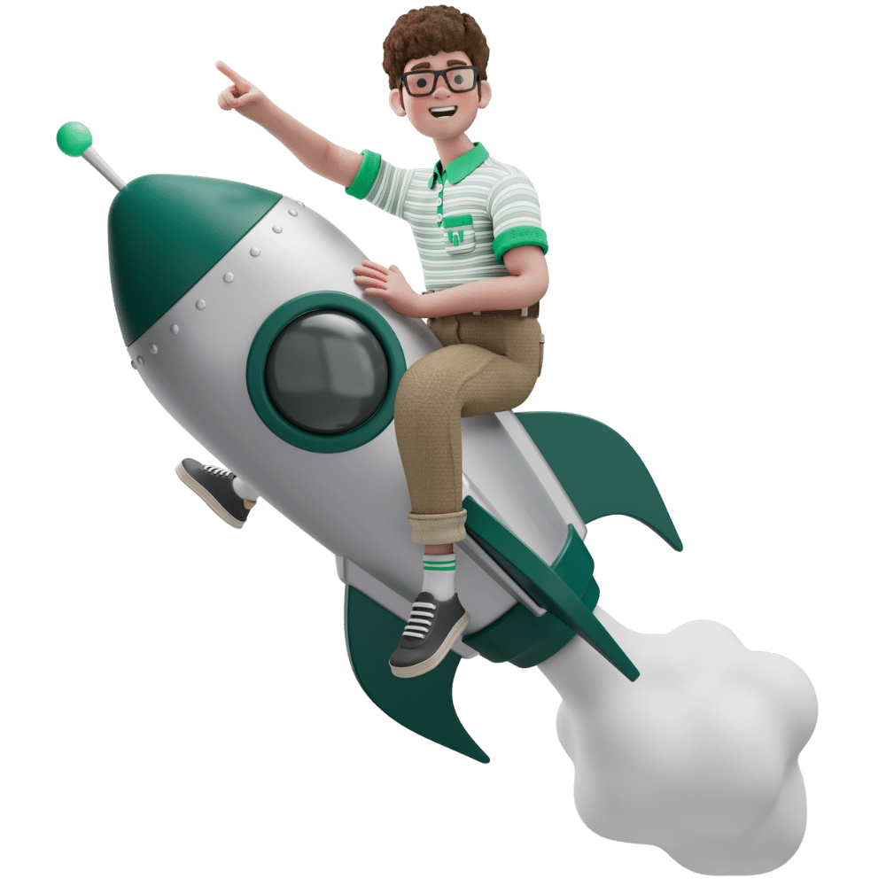 weclapp 3D character