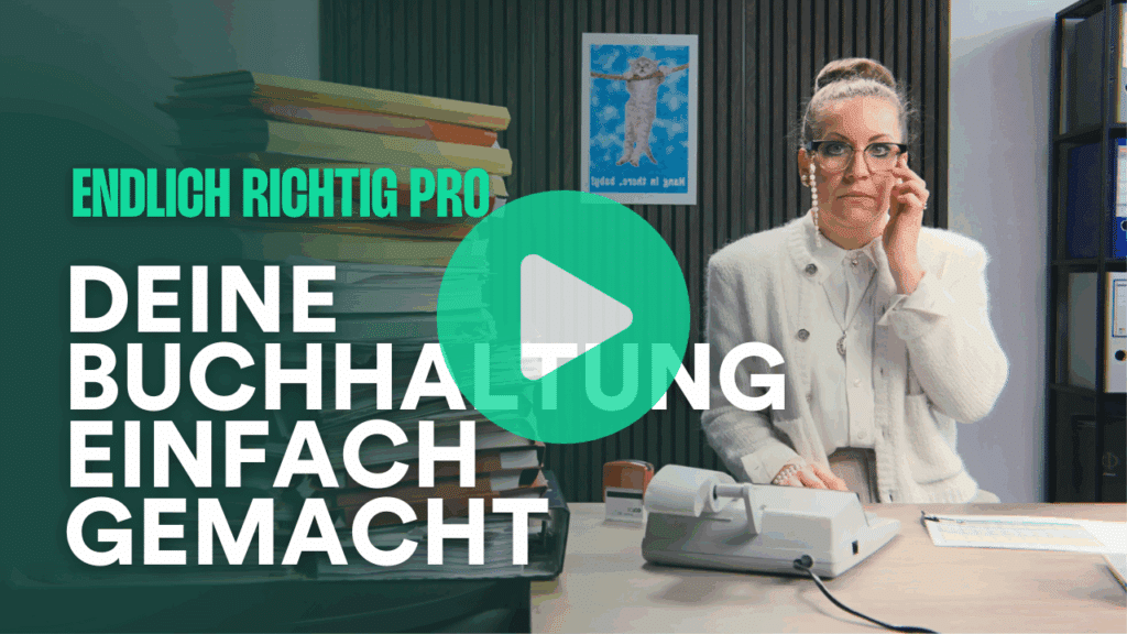 Video-Thumbnail für ERP Kampagne Buchhaltung digitalisieren