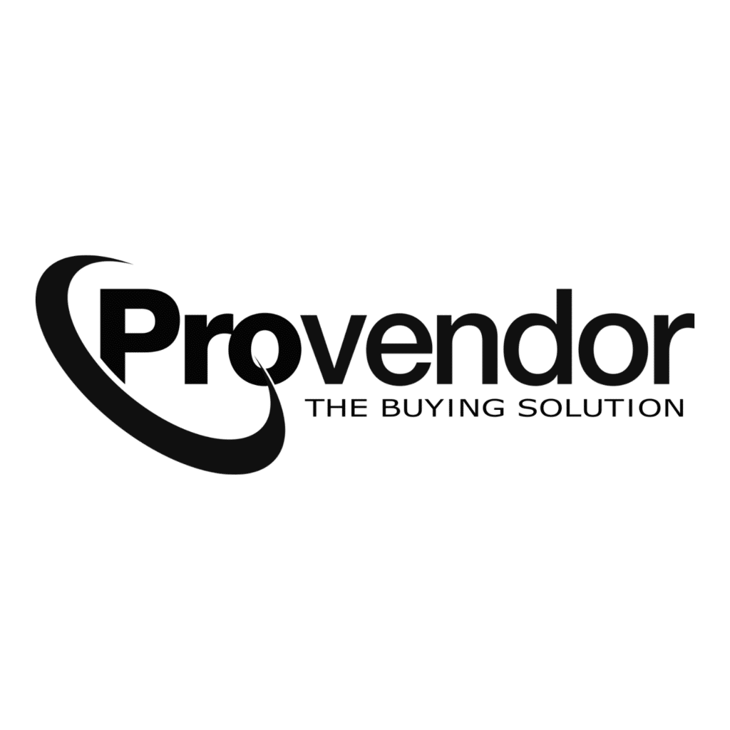 Povendor Logo Schwarz-Weiß