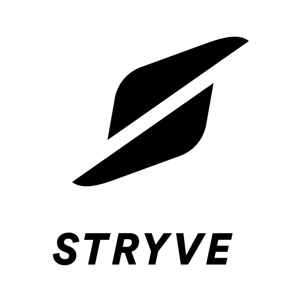 Logo Schwarz-Weiß STRYVE