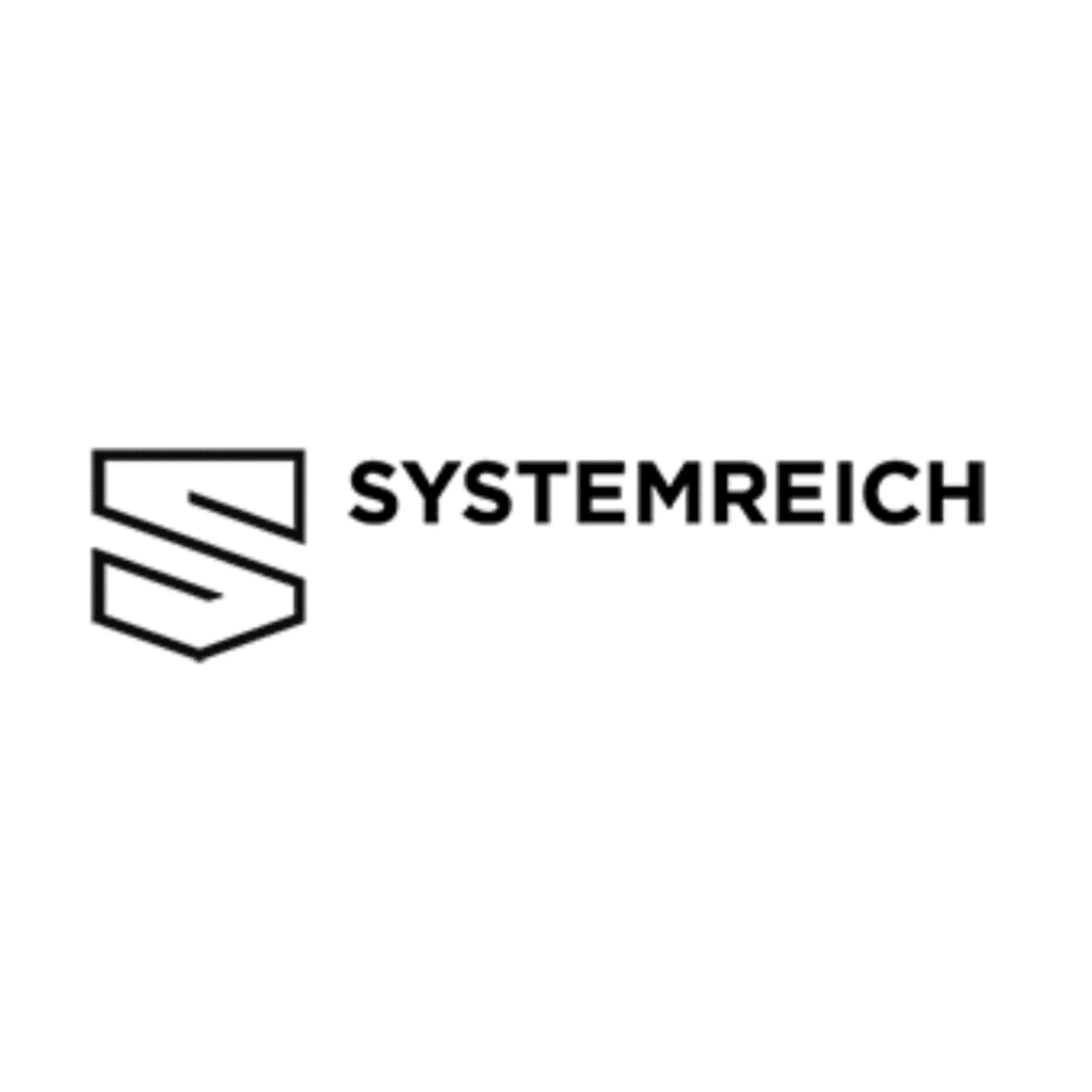 Systemreich Logo Schwarz-Weiß