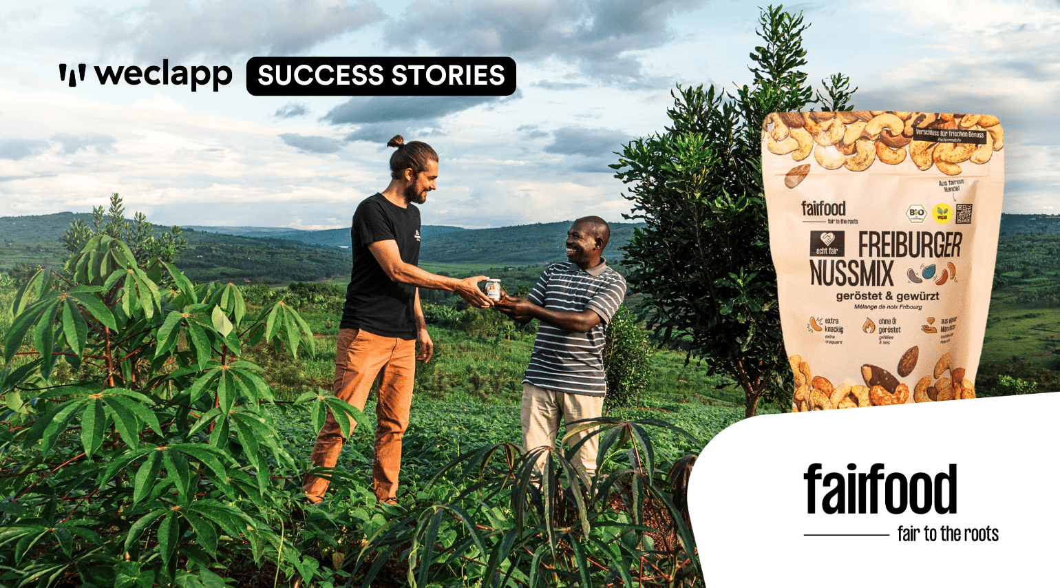 Beitragsbild der Customer Success Story mit fairfood